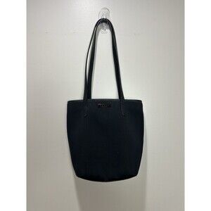 Coach Shoulder Purse Tote Black #6201 Neoprene and Leather Classic